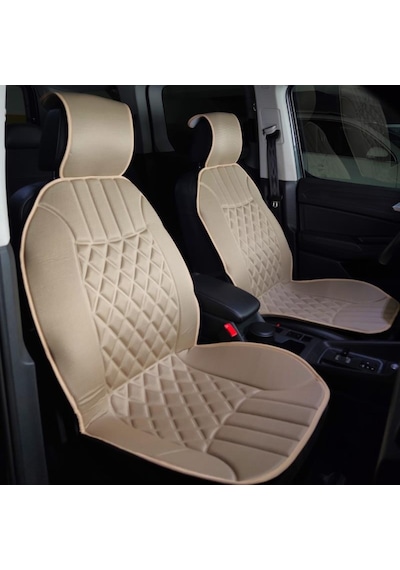 Space Oto Koltuk Minderi, Opel Araçlara Uyumlu 2'li Set Özel Tasarım Minder Premium 001