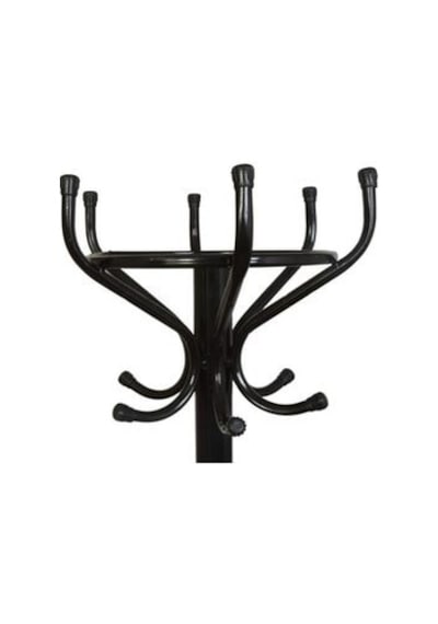 Güvençbilişim Ayaklı Metal Portmanto Askılık Siyah 180 Cm Siyah