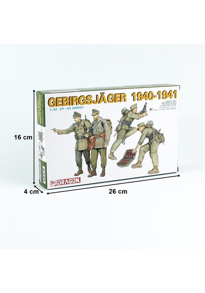 1/35 Dağ Komandoları 1940/41 Maketi, Dragon 6345