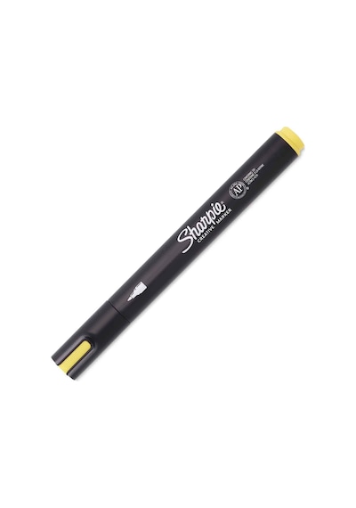 Sharpie Akrilik Markör Yuvarlak Uç Sarı 2218063 Diğer