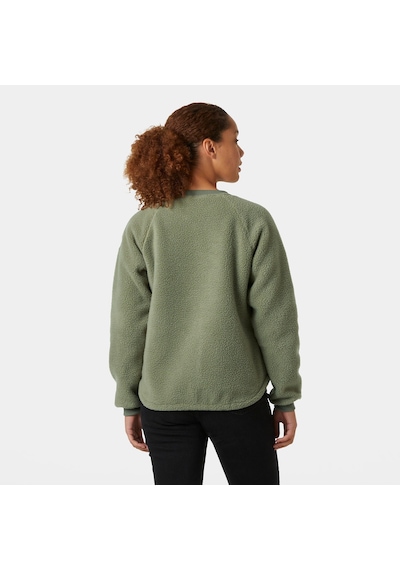 Helly Hansen W Escape Teddy Sweatshırt Yeşil