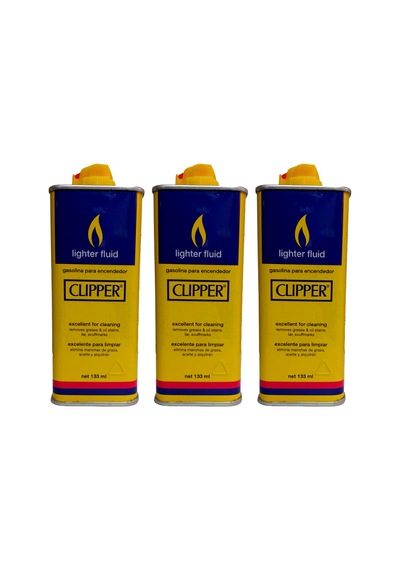 Clipper Çakmak Benzini 133 Ml 3 Adet
