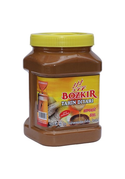 Güleroğlu Kepeksiz Bozkır Tahini Plastik Kutu Net 935 Gr
