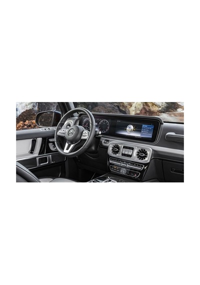 Mercedes G Serisi 2018-2024 Model Büyük Bilgi Ekranı Uyumlu Mat Görünüm Ekran Koruyucu Nano Cam Mat