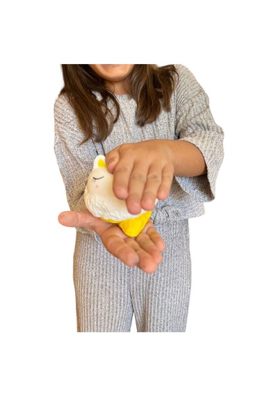 Squishy Unicorn Dondurma Sık Bırak Stres Atıcı Oyuncak 19cm Sukuşi