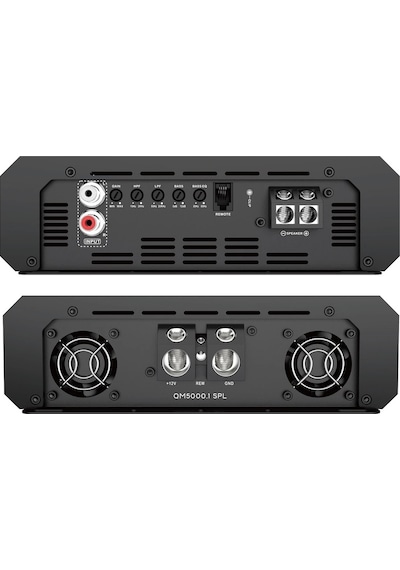 Qline Spl Mono Amfi Qline Qm5000.1 Spl Pro Bass Anfisi Qline 5000 Rms Bass Kontrollü Mono Anfi