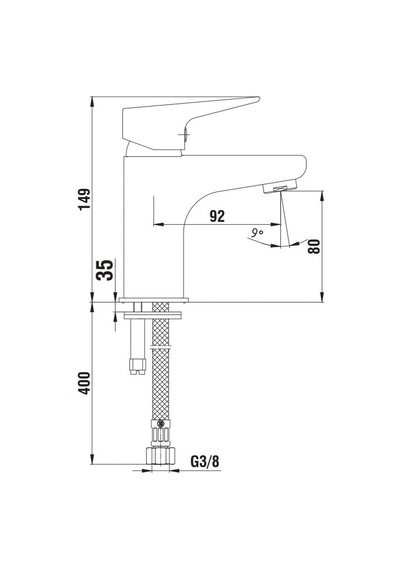 Ar Fia Tek Gövde 102108962 Lavabo Bataryası Diğer