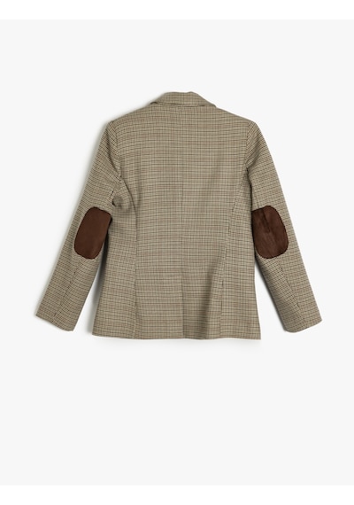 Koton Kruvaze Blazer Ceket Uzun Kollu Cep Detaylı Viskon Karışımlı Kahverengi Ekose 5wkg20084aw Kahverengi Ekoseli Kahverengi Koton Kruvaze Blazer Ceket Uzun Kollu Cep Detaylı Viskon Karışımlı Kahverengi Ekose 5wkg20084aw Kahverengi Ekoseli Kahverengi