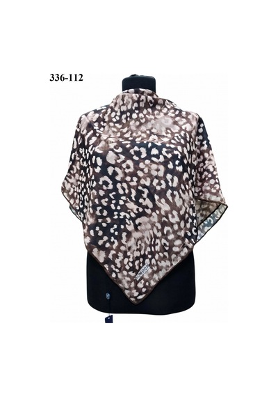 Moonscarfs Moonscarf Leopar Desenli Soft Pamuk Eşarp 336-112 Çok Renkli