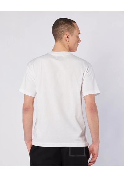 Kappa Logo Brian T-shirt Erkek Beyaz Regular Tişört Siyah