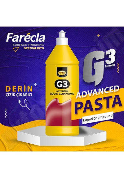 Farecla G3 Advenced Çizik  Sıvı Pasta 1 L 1400G