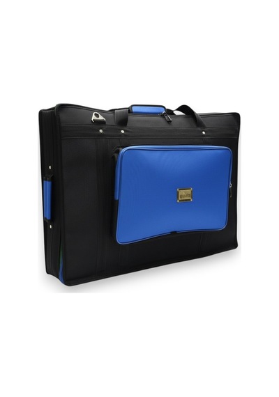 Prime 4+ Setup İçin Uyumlu Soft Case Taşıma Çantası. Siyah Mavi.