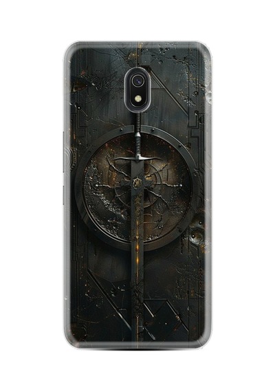 Xiaomi Redmi 8a Kılıf Boutique Baskılı Resimli Sword Pcode -051