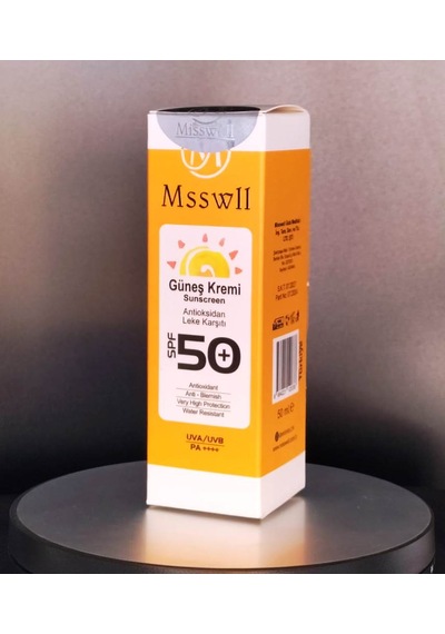 Misswell Güneş Kremi SPF50+ 50 ML