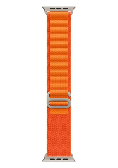 Winex 42-44mm YeniNesilAkıllıSaatKordonu HasırKancalıTuruncu