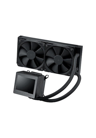 Asus Rog Ryujın Iıı 240 Argb Oled 3.5inch Lcd Aura Sync Rgb 3x Noctua Ippc 2000 Pwm 120mm Fan Sıvı Cpu Soğutucusu