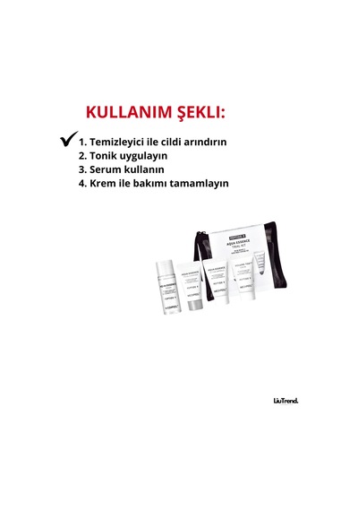 Medipeel Peptide 9 Aqua Essence Trial Kit 4 Adet Antioksidan İçeren Canlandırıcı Mini Set