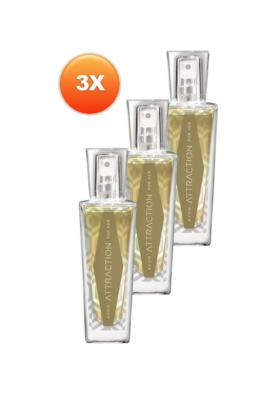 Avon Attraction Kadın Parfüm EDP 3 x 30 ML