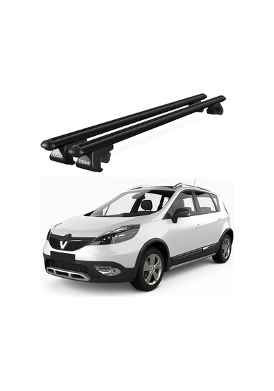 Venüs Renault Grand X Mod 2012-2016 Uyumlu Siyah Ara Atkı Port Bagaj Tavan Barı