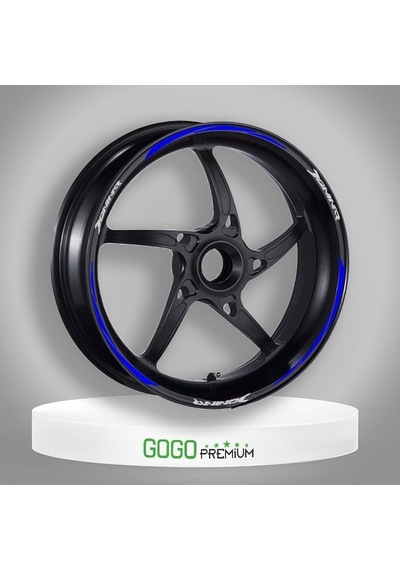 Reflektör Mavi Bajaj Dominar Uyumlu Büyük 1 Set Jant Şeridi