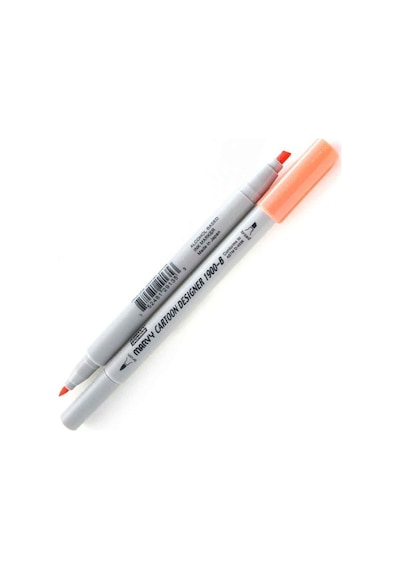 Marvy 1900-B Cartoon Designer Marker 35 Coral Pink