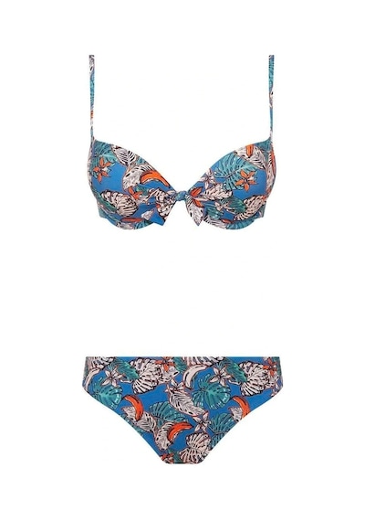 U.S. Polo Assn. Kadın Mavi Bikini Takım Mavi