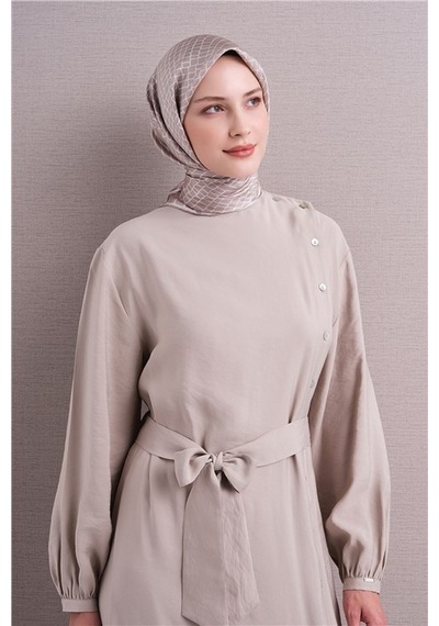 Armine Saf İpek Twill Eşarp 9644d 09 Pudra Pembe