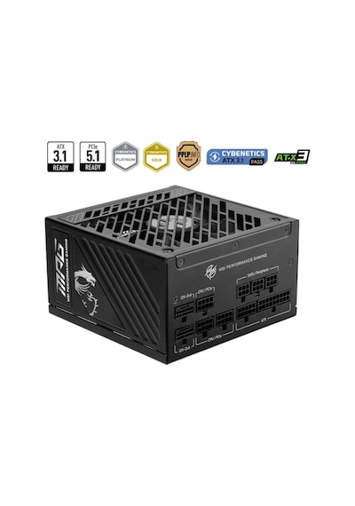 Msı Mpg A1250gs Pcıe5 1250w 80+ Gold Psu