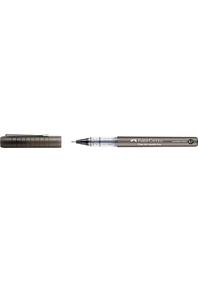 Free Ink Roller Kalem, 0.7 Mm, Siyah, Silinmez Kalıcı Mürekkep, Mürekkep Göstergeli, İğne Uçlu 124-Pembe