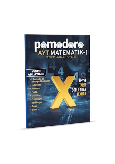 Pomodoro Ayt Matematik-1 Konu Soru Süper Pratik Notlar