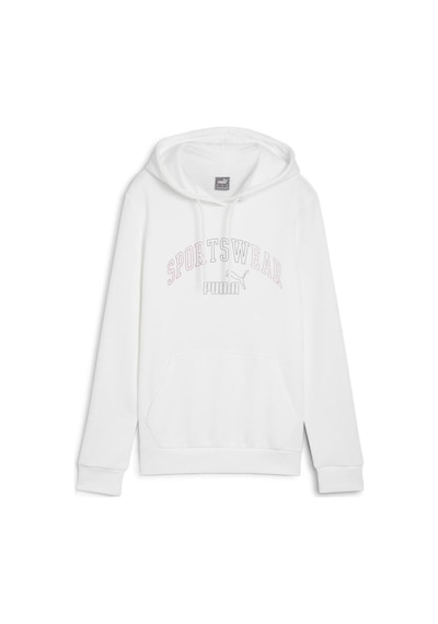 Puma Ess+ Logo Lab Fl Sweatshirt Beyaz 68298702 Kadın Beyaz