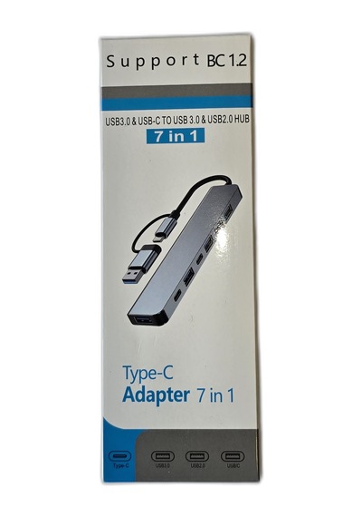 Usb 3.0 Type-c Çoğaltıcı Hub Alüminyum Çoklayıcı Dönüştürücü Typ-c Yuvalı