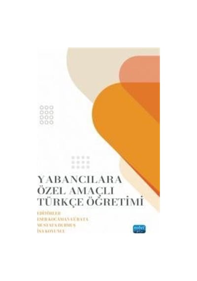 Yabancılara Özel Amaçlı Türkçe Öğretimi / Kolektif