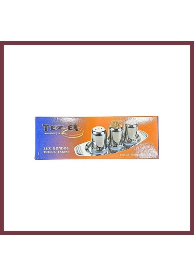 Storeşahin Küçük Metal Tuzluk Takımı Shn0720