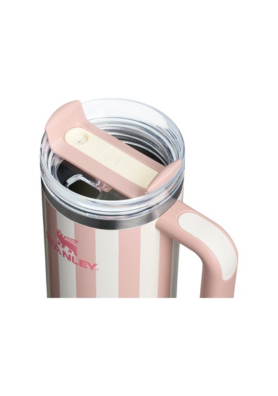 Stanley The Quencher H2.0 Flowstate Tumbler Pipetli Termos Peach Whip Cabana Gloss 0.89 Litre Çok Renkli