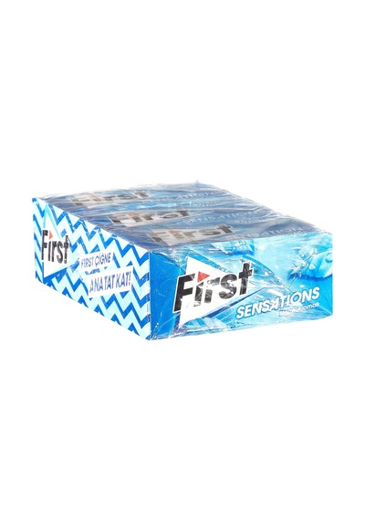 First Sensation Sakız 12x27g Keskin Nane Ferahlatıcı Lezzet 2'li Ekonomik Paket - 2 Adet Tarı
