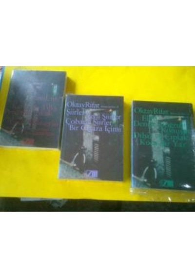 Oktay Rifat Bütün Şiirleri Cilt 1-2-3 Takım