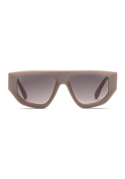 Leziff Berry Unisex Güneş Gözlüğü Ekru