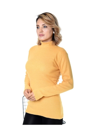 Belifanti Collection Kadın Yarım Balıkçı Yaka Kazak