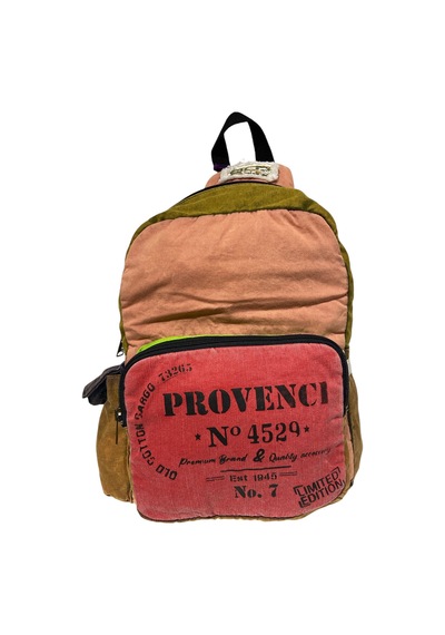 Old Cotton Cargo Kaliteli Laptop Bölmeli Vintage Disayn Sırt Gezi Çantası New Minola 25 Cm X 36 Cm Bordo
