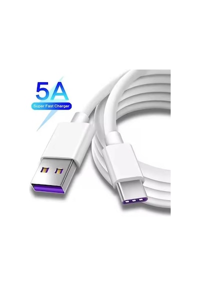 Usb Type-c Şarj Ve Data Kablosu 1 Metre 5v Hızlı Şarj Usb-c Veri Aktarım Kablosu