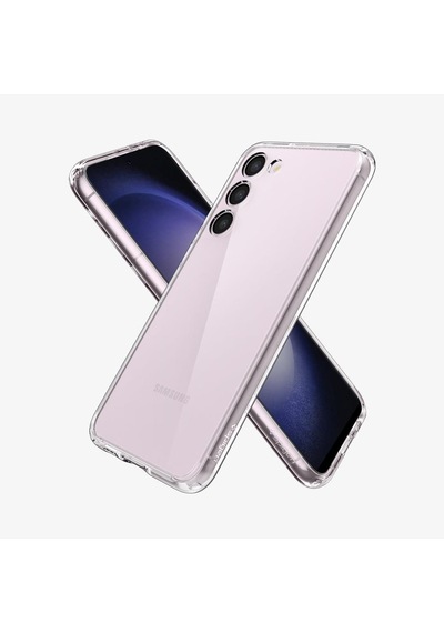 Spigen Samsung Galakxy Uyumlu S23 Plus Kılıf Spigen Ultra Hybrid Crystal Clear Şeffaf