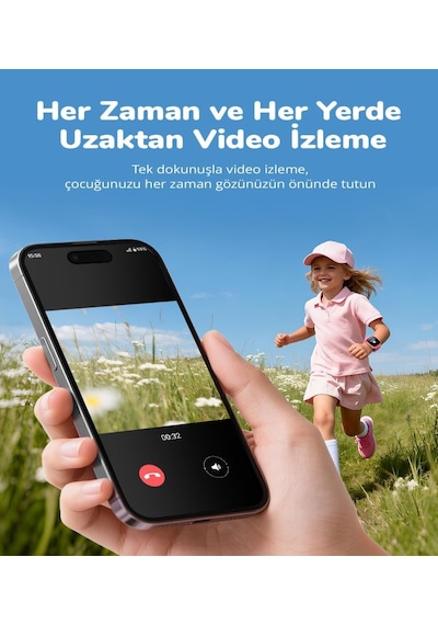 360 E3 Pro Akıllı Çocuk Saati Mavi Yok