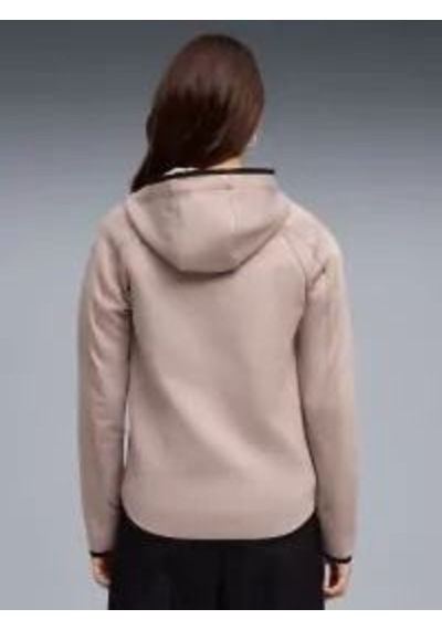 Evostrıpe Full-zip Hoodie Dk Kadın Sweatshirt 69189888 Bej