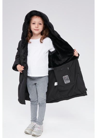 Benitto Kids Benittokids Kız Çocuk Kaban 51300 Siyah