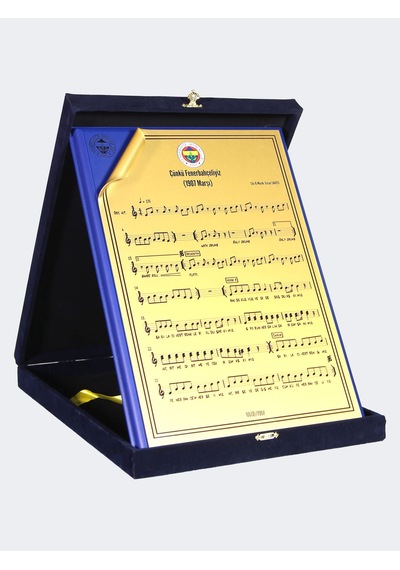 1907 Marş Plaket