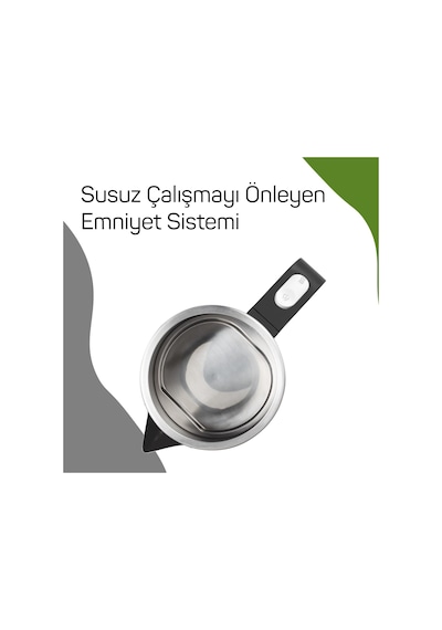 Arzum AR3129 Deminde 1800 W 1 L Demlik Kapasiteli  Çay Makinesi