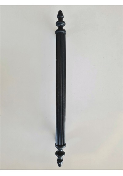 160mm Plastik Dekoratif Kulp 20 Adet 16cm Kulp Siyah