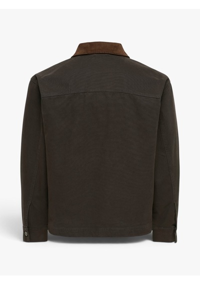Only & Sons Onsrıcky Cotton Jacket Otw Ww Vd Erkek Siyah Mont - 22038706