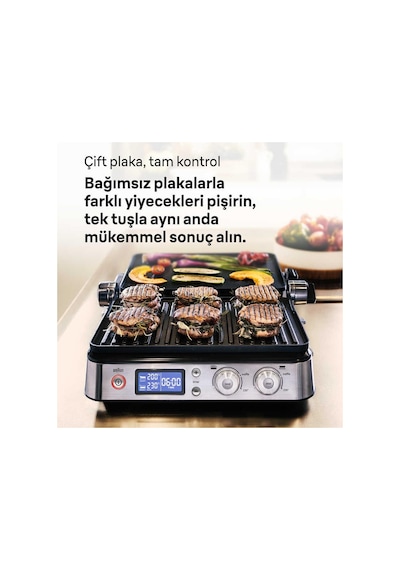 Braun Multigrill 9 Pro CG9043 2000 W Izgara ve Tost Makinesi